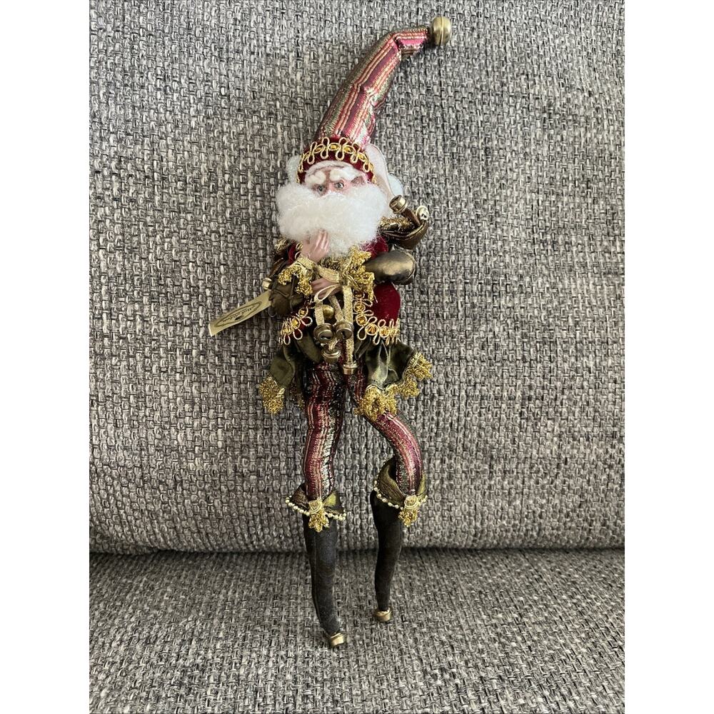 Mark Roberts Collection Christmas Holiday Pixie Elf Bendable Legs Decoration NWT